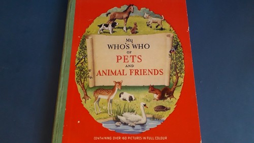 My Who's Who of Pets and Animal Friends, Juvenile Productions, Vintage 1960's - Picture 2 of 11