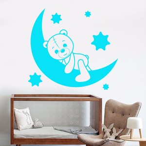 teddy wall stickers