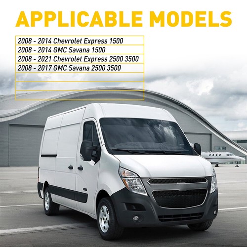 Black AC Control Knob Fan Heater for 2008-2021 Chevrolet Express 2500 3500 Chevy - Picture 2 of 11