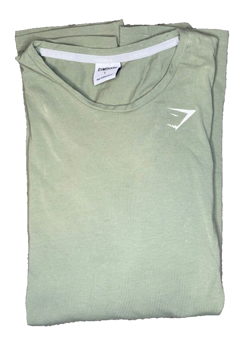 gymshark avocado long sleeve crewneck shirt
