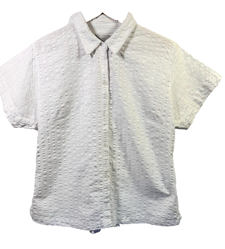 Regatta Great Outdoors Light Striped Shirt XXL Short Sleeve Summer Shirt - Picture 2 of 8