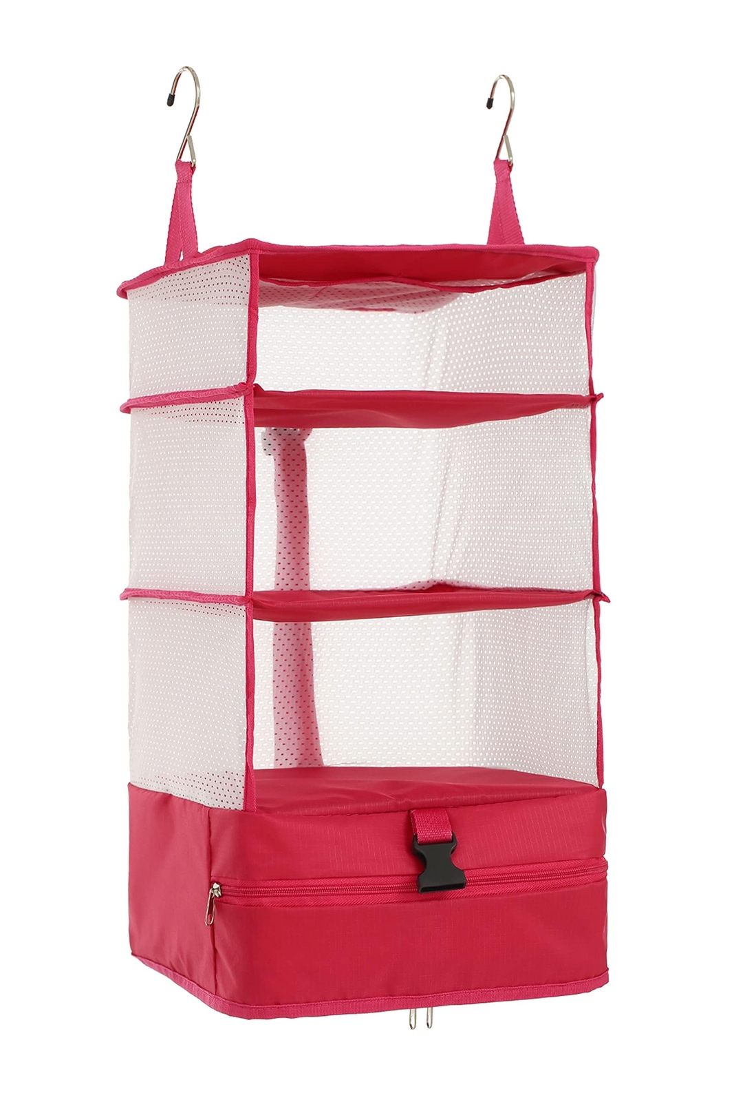 Hanging Packing Cubes Portable Travel Closet Collapsible Compression Clothes ...-image