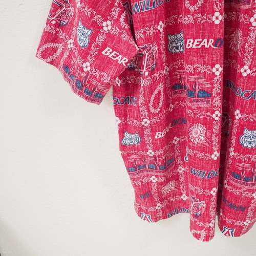 Reyn Spooner University of Arizona Hawaiihemd Herren XXL Dadcore Vatertag - Bild 12 von 24