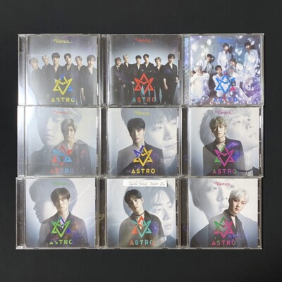 ASTRO Venus 3形態 Astro CD Venus 6 track Japan Debut Mini Album k-pop MJ Moon