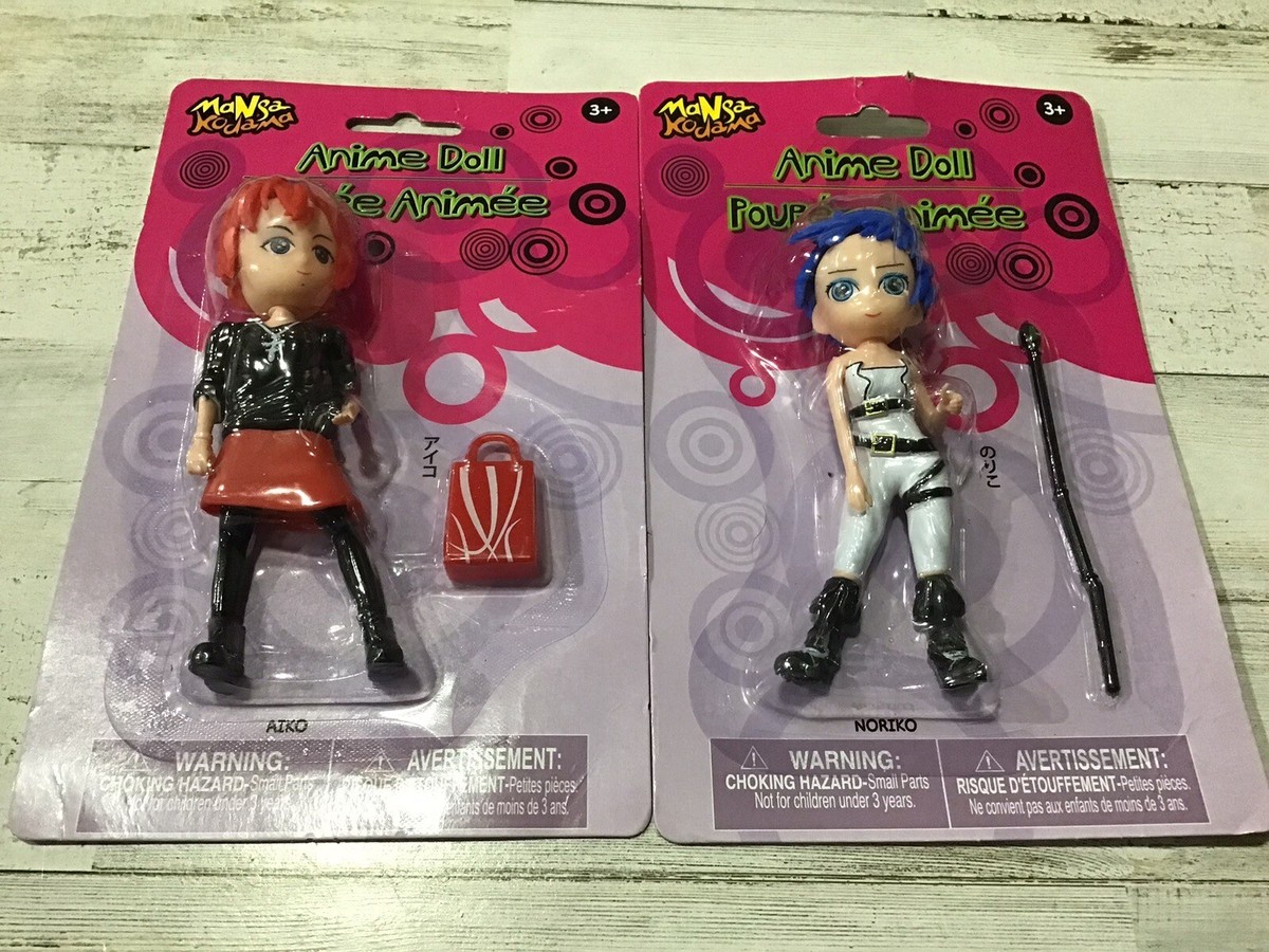 MaNsa Kodama Anime Dolls Poupee Anime Aiko And Noriko Lot Of