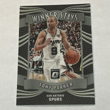 2023-2024 Donruss Optic Winner Stays Tony Parker San Antonio #15