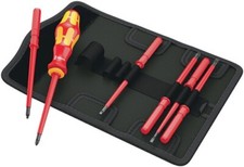 Wera Bit set with handle and inter-changeable blades Kraftform Kompakt VDE 7 Imp