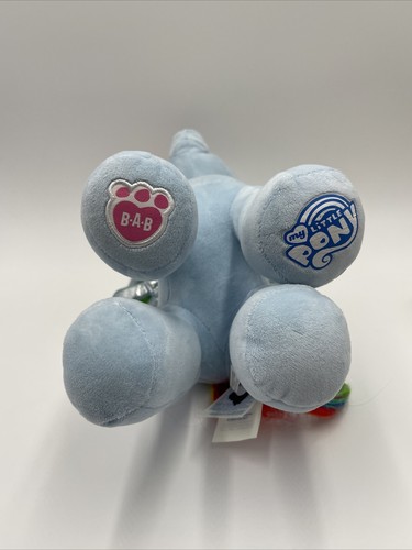 Build a Bear Plush Rainbow Dash Pegasus Stuffed My Little Pony Blue BABW 16" - Picture 6 of 11