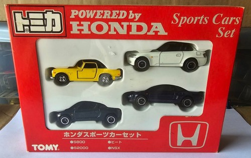 TOMICA - HONDA SPORTS CAR GIFT SET CARS NEAR MINT BOX GOOD VHTF CHINA