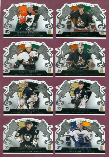 2002-03 PACIFIC CROWN ROYALE RETAIL ROOKIE NHL HOCKEY CARD 1 TO 140 SEE LIST - Picture 132 of 191
