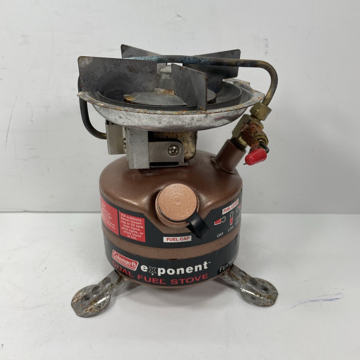 Coleman シングルバーナーコンロ Feather Stove 442 Coleman Dual Fuel Feather 442 Stove and Cap Heater | eBay