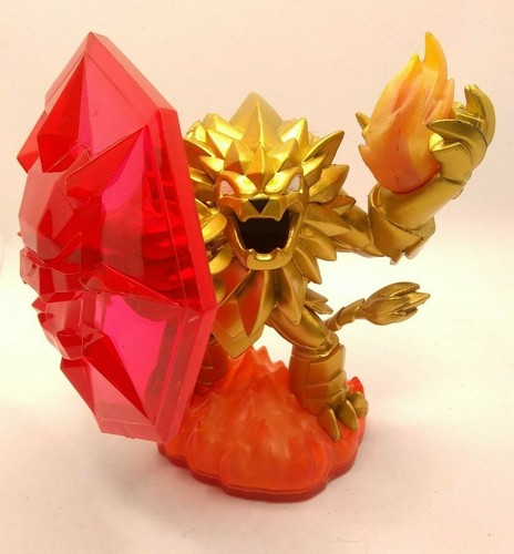 Figura de juego Wildfire Fire Element Trap Master Golden Lion Skylanders Trap Team - Imagen 2 de 6