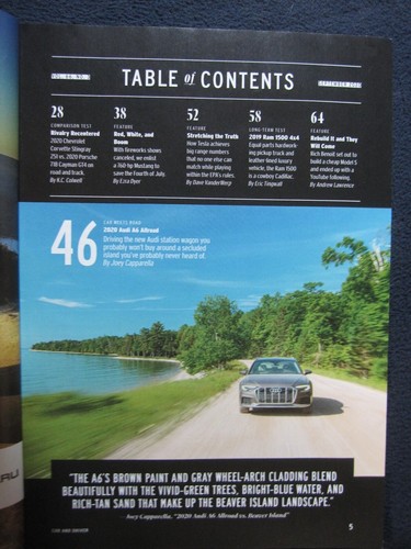 Car and Driver Magazine September 2020 [Single Issue Magazine] - Picture 2 of 2
