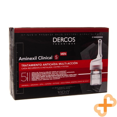 Vichy Dercos Aminexil Clinical 5 Anti Haarausfall 21x6ml Männer Behandlung St... - Bild 10 von 12