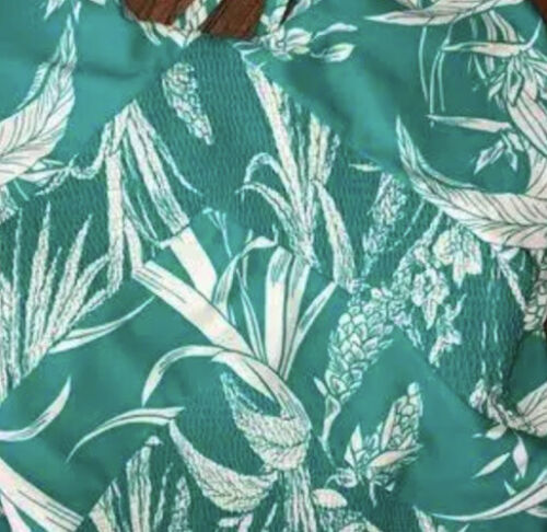 TORI PRAVER Seafoam Sapphire One-Piece Teal/White Swimsuit Strappy Back SMALL - Picture 11 of 12