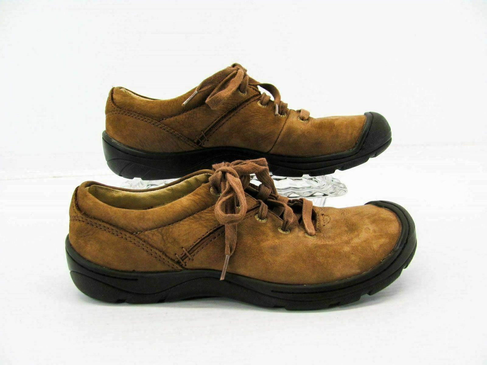 Scarpa donna Keen Crested Butte taglia 8M marrone atletica Oxford usata qp