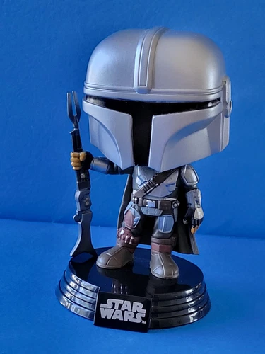 Funko Pop! Star Wars: The Mandalorian - Mandalorian Beskar Armor # 345  By Funko