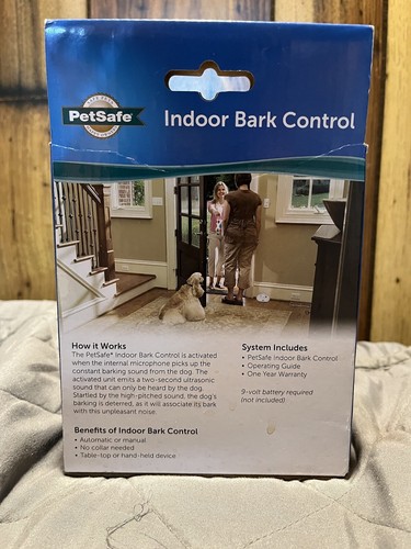 PetSafe Ultrasónico Interior Sin Parar Ladridos Perro Control PBC-1000 NUEVO Caja Abierta - Imagen 3 de 10