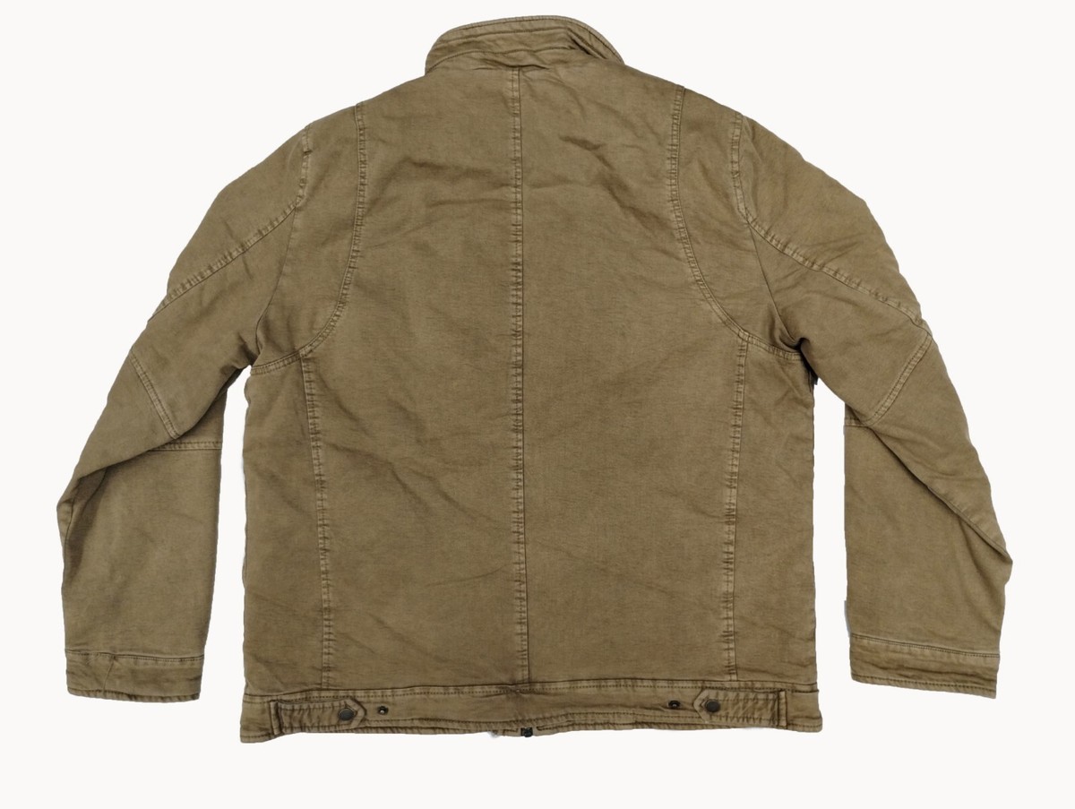 Levi's Men's Knit Collar 2 Way Stretch Twill Trucker Jacket