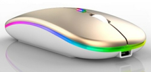 RGB USB 2.4G Wireless Computer Rechargeable Charging Mouse Phone Gaming Mouse - Picture 15 of 16