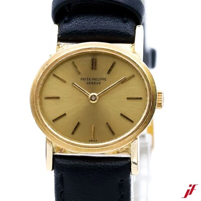 Patek Philippe Ellipse Ref. 3349.1 Gelbgold Handaufzug 23mm - Bild 1 von 4