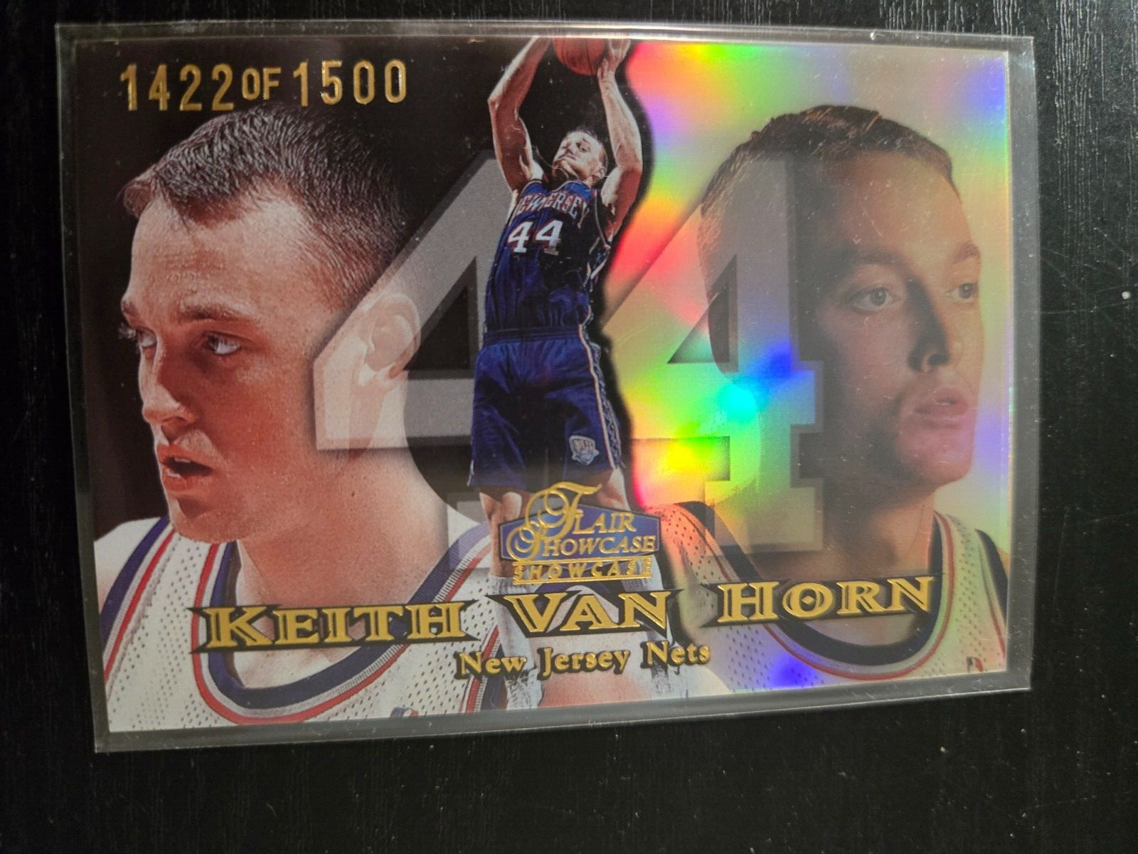 1998-99 Flair Showcase Row 1 Keith Van Horn #D /1500 New Jersey Nets #1 SP Inser