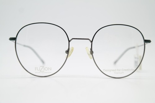Brille FUZION FUKM11 Titan Grün Metallic Oval Brillengestell eyeglasses Neu