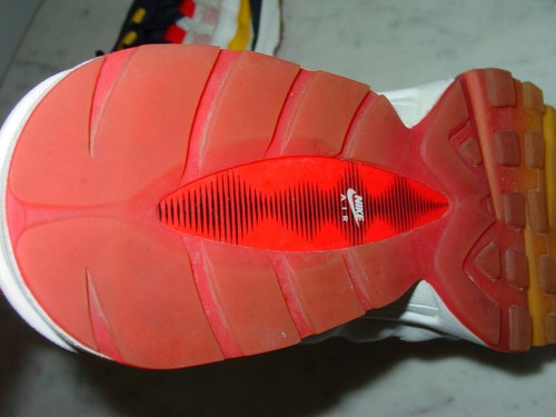 2018 Nike Air Max 97 "Houston Away" Blackened Blue Youth Running Shoes! Size 7Y - Picture 11 of 12