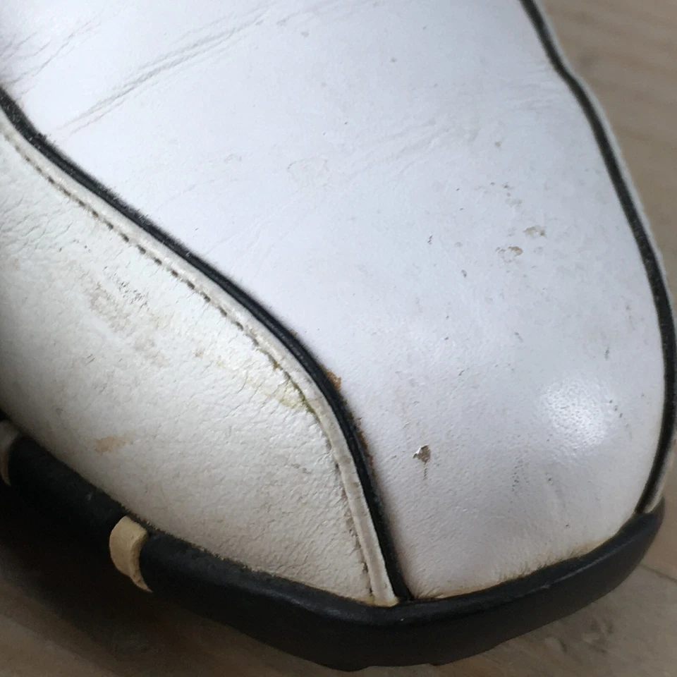 Nike Air Zapatos Mujer 9 Tac Tenis de Golf Sin Tacos S314906-101 Cuero Blanco Foto 4 de 4