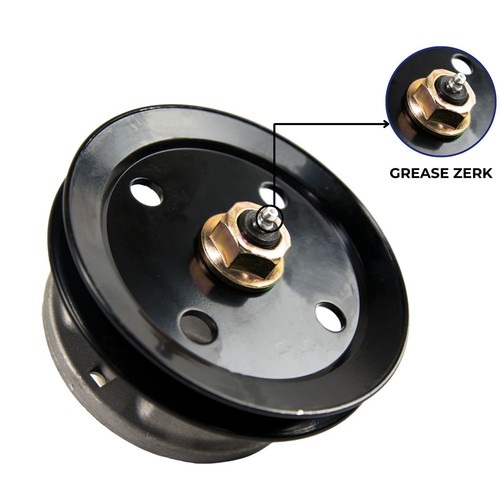 Spindle Assembly Replaces John Deere AM121342 AM121229 48" 54" Decks (3 PCS) - Picture 4 of 6