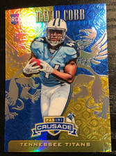 2015 Panini Rookies And Stars Crusade Blue #36 David Cobb