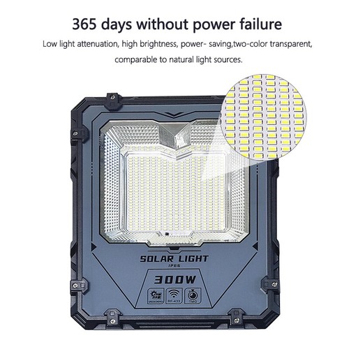 Outdoor Solar Security Spotlight Flood Light Waterproof For GardenPath Landscape - Picture 8 of 17