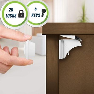 Invisible Safety Baby Magnetic Cupboard Drawers Locks Door Child Baby Pet Proof