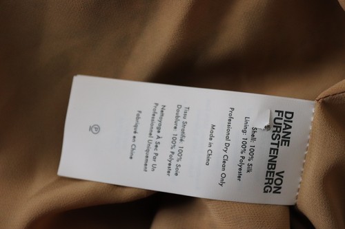 NWT Diane von Furstenberg Salona Python Kola Ruffle Wrap Maxi 100% Silk Skirt 6 - Picture 15 of 15