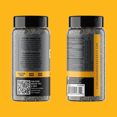 Garlic All Purpose Seasoning Spice Blend Meat Veggies Grilling BBQ 8.7oz New - Picture 7 of 11
