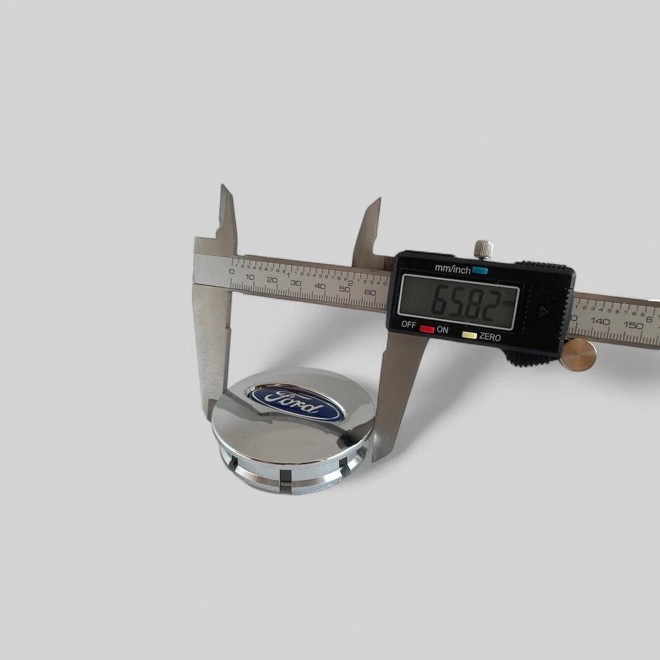 Ford Explorer Silver Chrome Wheel Center Caps 2006-2019 (Hub Logo Cap 4pcs set) - Image 4 of 4