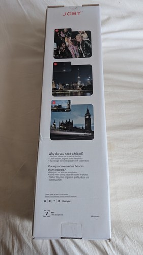 JOBY -- Compact Advanced Smart 65" Tripod Kit -- Black -- JB01764-BWW - Zdjęcie 4 z 4