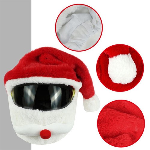 Motorcycle Helmet Covers Funny Cartoon Plush Helmet Protective Cover Full Face - Picture 7 of 19