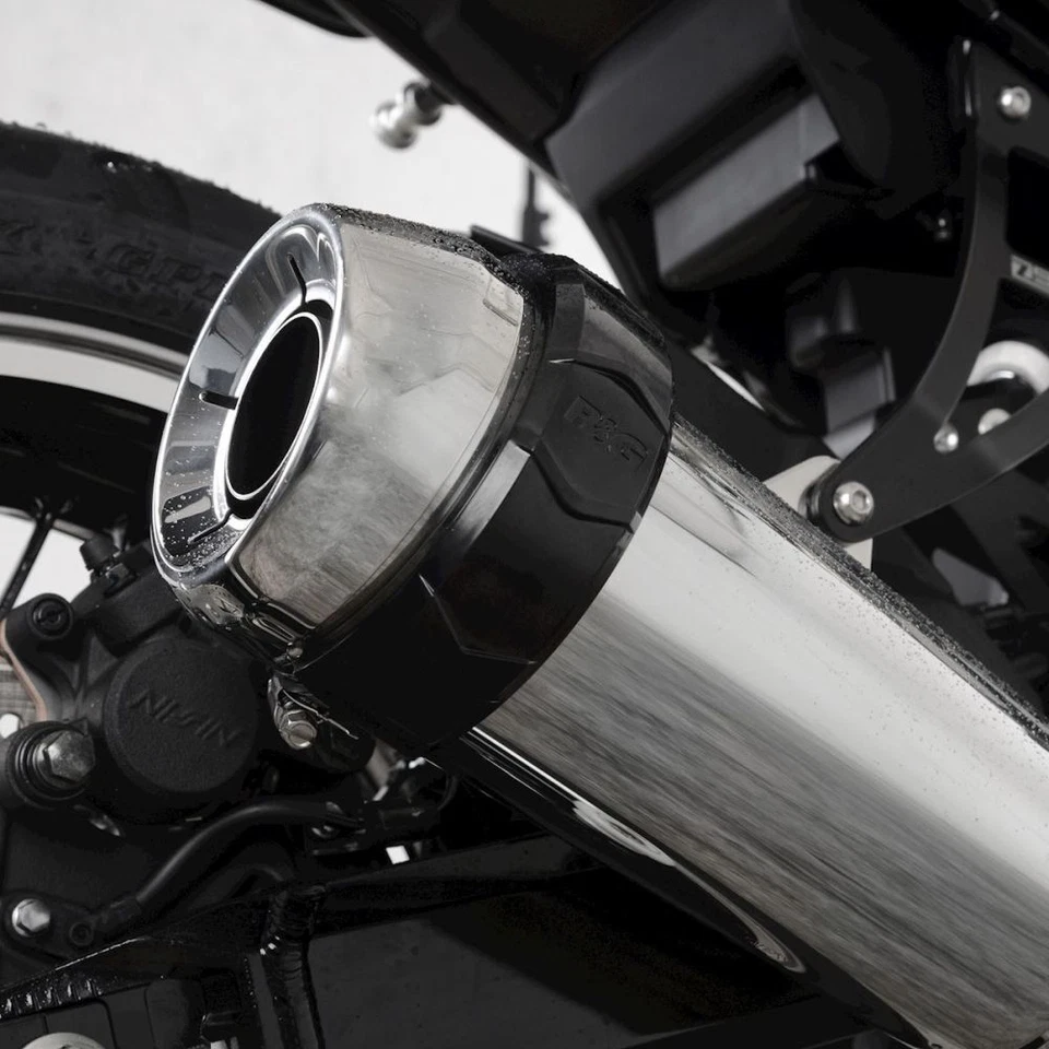 Черная защита выхлопной системы R&G Racing от 4,5 до 5,5 дюймов чехол для банки EP0006BK - Изображение 3 из 3