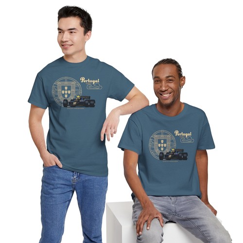 Camiseta Ayrton Senna Primera Victoria F1 GP de Portugal Estoril Camiseta Carrera Aficionados Regalo - Imagen 60 de 73