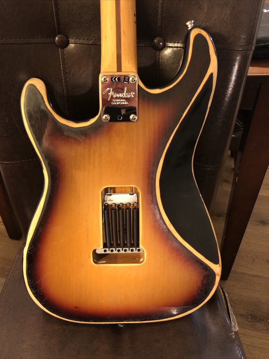 専用出品　Fender USA Stratocaster Plus Fender USA Strat Plus Deluxe Reliced Sunburst Finish 1995 W