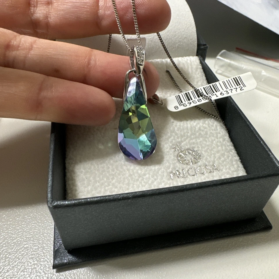 Collana Con Pendente Argento 925 - Immagine 3 di 4