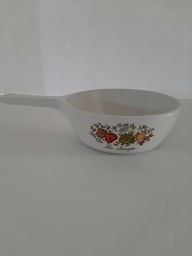Vintage Corning Ware La Sauge (Spice of Life) Sauce Pan 1 Pint P-81 - Picture 4 of 7