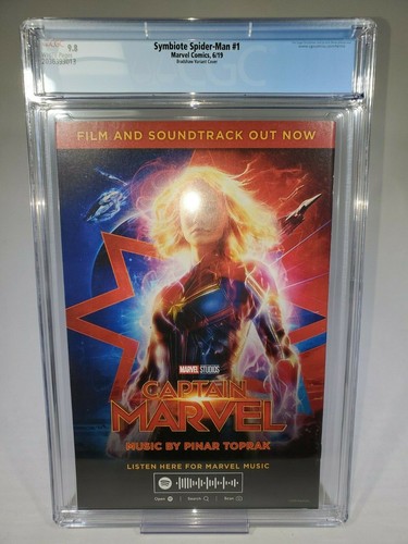 CGC 9.8 Symbiote Spider-Man #1 Marvel Comics 6/19 Bradsaw Variante - Bild 2 von 3