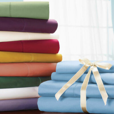 Olympic Queen Bedding Collection 1200/1000 TC Soft Egyptian Cotton Solid colors Olympic Queen Bedding Collection 1200/1000 TC Soft Egyptian Cotton Solid colors