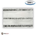 Car Dealer License Plate Temporary Tag Plastic Bags with Adhesive (100 Per Pack)