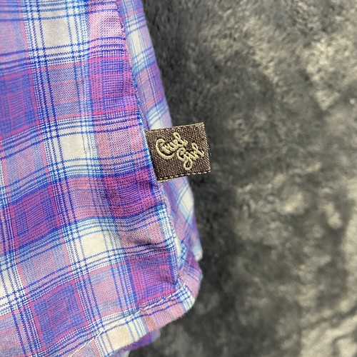 Cruel Girl Western Pearl Snap Purple Cowgirl Rodeo Shirt Women’s size XL - Bild 5 von 10