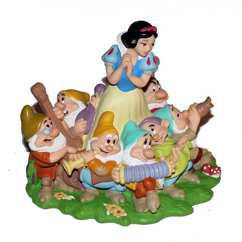 Tirelire Blanche Neige Bullyland Disney vintage - Photo 1 sur 4