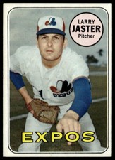 1969 Topps #496 Larry Jaster