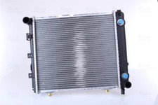 NISSENS Coolant Radiator 62650 for MERCEDES-BENZ 200-SERIES W124 (1985) 200 2.0 